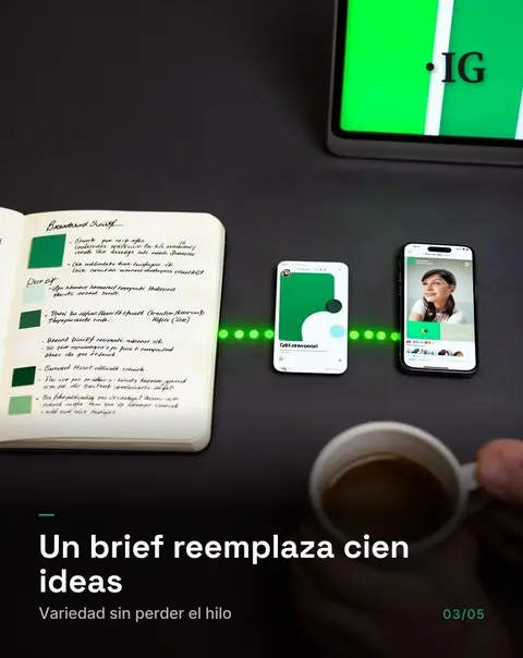Carrusel de IG Studio Pro: Cómo publicar seguido sin perder el alma de tu marca (3 de 5)