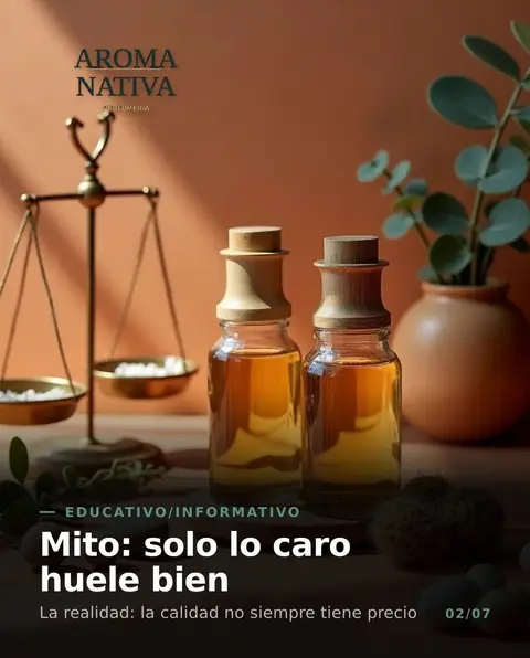 Carrusel de Aroma Nativa: 5 mitos sobre las fragancias (y qué hay de verdad) (2 de 7)