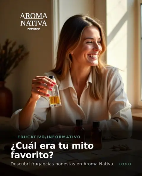 Carrusel de Aroma Nativa: 5 mitos sobre las fragancias (y qué hay de verdad) (7 de 7)