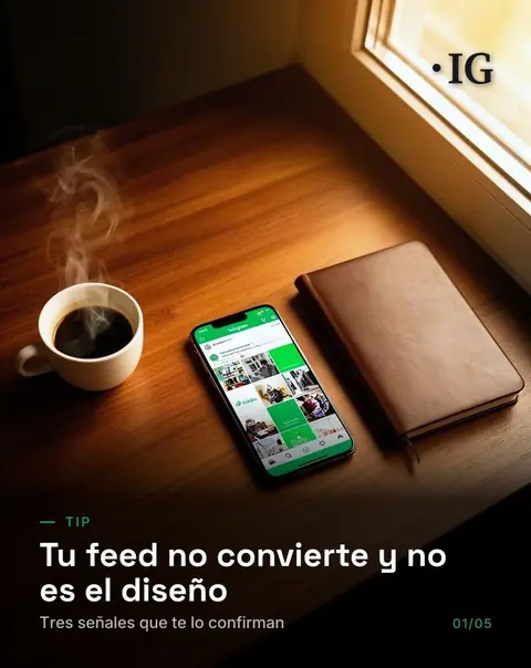Carrusel de IG Studio Pro: Tres señales de que tu contenido no está conectado con tu proceso de venta (1 de 5)