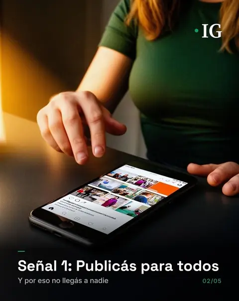 Carrusel de IG Studio Pro: Tres señales de que tu contenido no está conectado con tu proceso de venta (2 de 5)