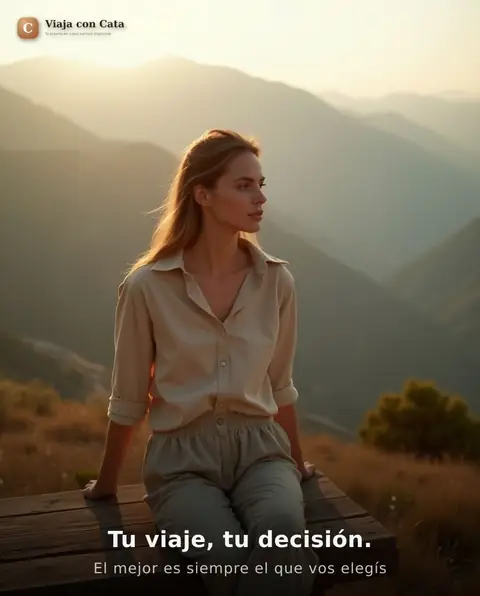 Carrusel de Viaja con Cata: Las 4 preguntas que tenés que hacerte ANTES de reservar un destino (4 de 4)