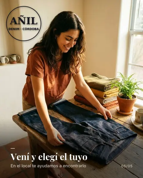 Carrusel de Añil Denim: 3 detalles que hacen que un jean dure mucho más de lo que esperás (5 de 5)