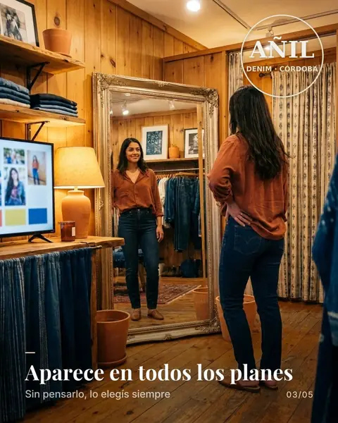 Carrusel de Añil Denim: 3 cosas que cambian cuando el jean te queda bien de verdad (3 de 5)