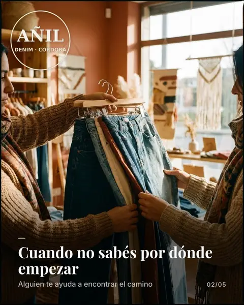 Carrusel de Añil Denim: Lo que cambia cuando te atendemos bien (2 de 4)