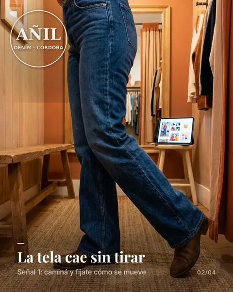 Carrusel de Añil Denim: 3 señales de que el jean que estás mirando realmente te va a quedar bien (2 de 4)
