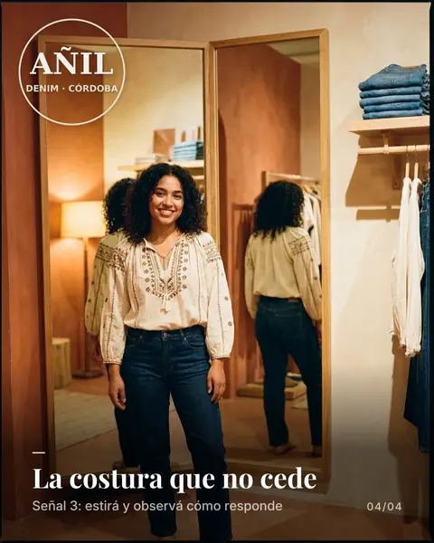 Carrusel de Añil Denim: 3 señales de que el jean que estás mirando realmente te va a quedar bien (4 de 4)