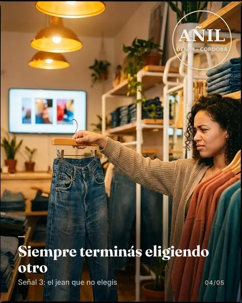 Carrusel de Añil Denim: 3 señales de que tu jean ya cumplió su ciclo (4 de 5)