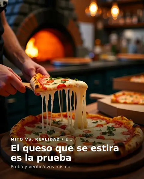 Carrusel de La Piedra: Mito desmentido: la pizza de delivery que llega fría vs. la realidad de La Piedra (4 de 4)