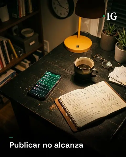 Imagen de IG Studio Pro: La diferencia entre publicar contenido y publicar contenido que trabaja mientras vos no estás