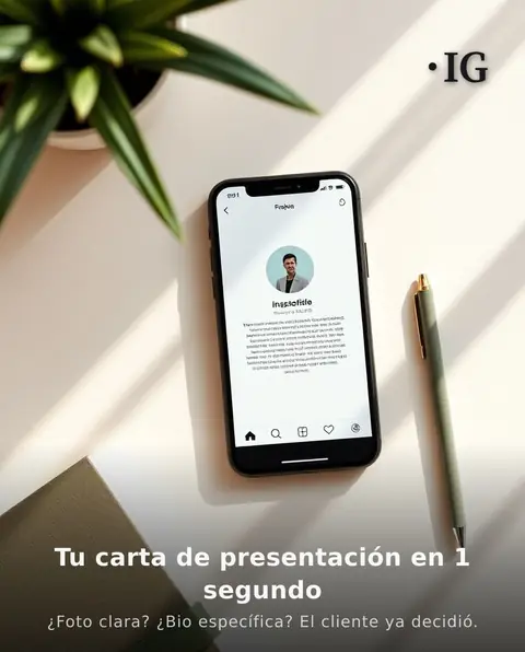 Carrusel de IG Studio Pro: Las 4 cosas que un cliente ve en tu Instagram ANTES de decidir comprarte (1 de 4)